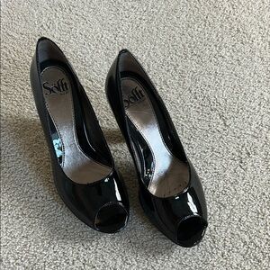 Sofft Black Leather Heels